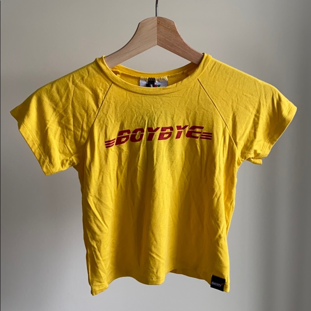 “Boy Bye” Babydoll Tee